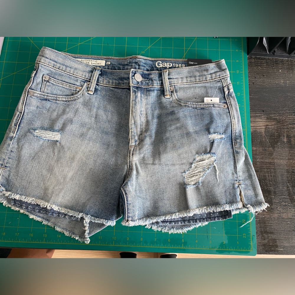 GAP Women's Blue Jean Shorts